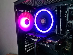 WOW GAMING PC | INTEL CORE i5 | Radeon RX | NVMe SSD | RGB | NEU - Bild 1 von 11