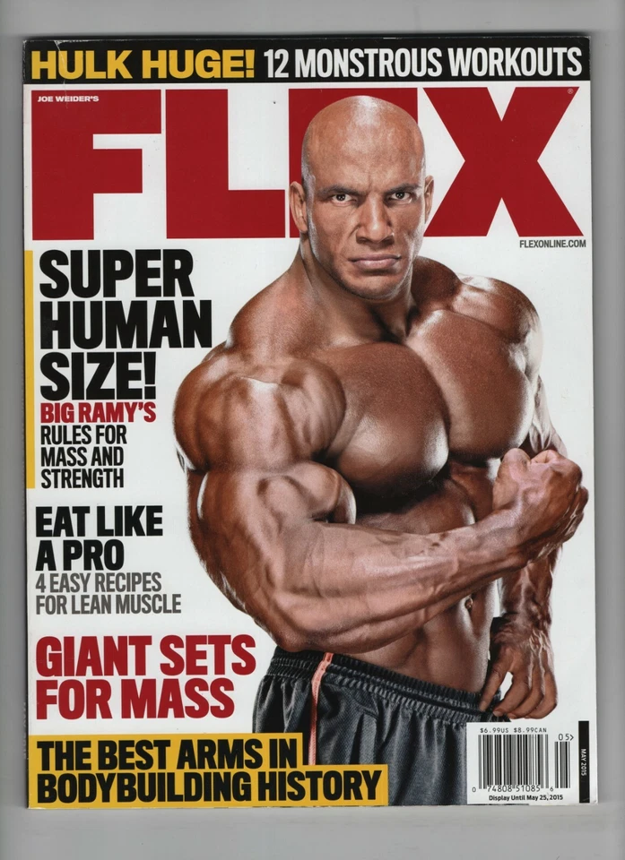 Flex Magazine Big Ramy's Mass Workout May 2015 052020nonrh - Image 1 of 1