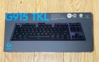 Logitech G915 TKL Wireless Gaming Tactile Keyboard UK Sealed Brand New Gift - Image 1 of 2