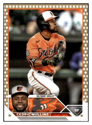 Cedric Mullins 2023 Topps Gold Star Parallel #317 MLB Orioles ID:78142 - Image 1 of 2
