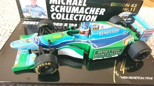 Minichamps 1:43 Benetton Ford B194 Colección Michael Schumacher Mein Benetton - Imagen 1 de 3