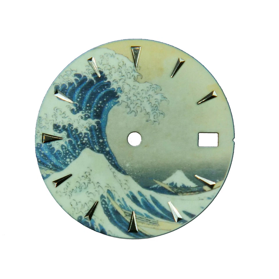 The Great Wave Kanagawa Dial For Seiko SKX007, for NH35, C3Lume, Triangle - Image 1 of 4