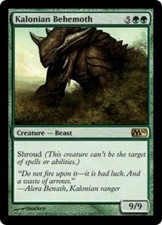 Kalonian Behemoth PL MTG M10 Magic 2B3