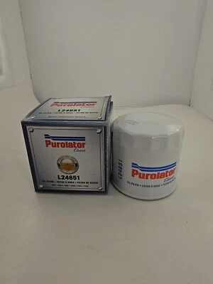 Filtro de aceite de motor Purolator L24651 Ford F250 F350 Dodge Challenger Charger Foto 1 de 4