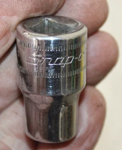 Snap On 12mm Shallow Socket 1/2" Drive 12 Point Flank Drive SWM121A USA - Picture 1 of 8