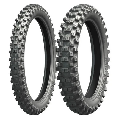 COPPIA GOMME PEUMATICI MICHELIN TRACKER 90/90-21 54R + 140/80-18 70R TT TRACKER - Imagen 1 de 4