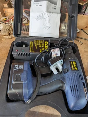 Power Craft PCC-1800K Cordless 18V Drill Driver Battery Charger & Carry Case - Image 1 of 2