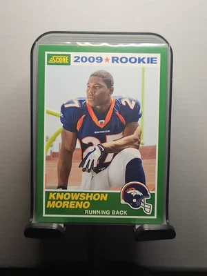 2009 Score #5 Knowshon Moreno 1989 Score - Image 1 of 2
