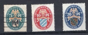 DEUTSCHLAND, YV # 368/370, KOMPLETTSATZ, GEBRAUCHT - POSTFRISCH - MH - Bild 1 von 1