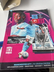 Man City Vs Red Star Programme 23/24 - Picture 1 of 2