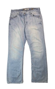 BKE Buckle Tyler Light Blue Denim Jeans Mens Size 33L 33x31 RN75720 - Picture 1 of 5