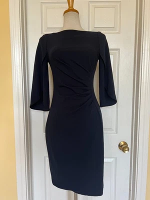 Vestido DKNY Azul Marino Talla 2 Foto 1 de 4