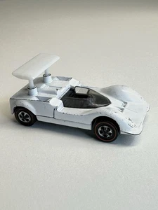 Vintage Hot Wheels Redline 1969 White Enamel Chaparral 2G US - - Picture 1 of 19