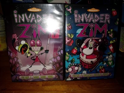 Paramount Invader Zim Vol. 1 & 3 Dvd Sets W/ Inserts - Image 1 of 3