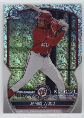 2023 Topps National Convention Wrapper Redemption Prospects /99 James Wood - Image 1 of 2