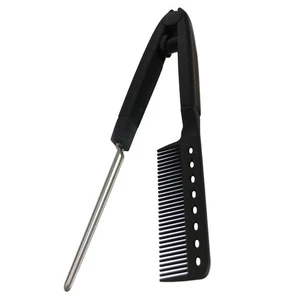 Heat Styling Tool Straight Comb Haircut Straightening Dryer Brush - Picture 1 of 12
