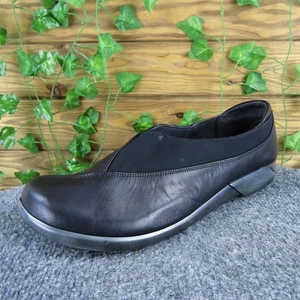 Zueco de montaje Naot para mujer de cuero negro talla 11 mediano ligeramente usado 2025 - Imagen 1 de 7