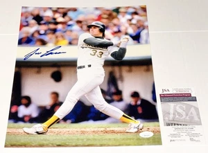Jose Canseco signed Oakland Athletics A's 11x14 photo #1 JSA Witnessed COA - Picture 1 of 2