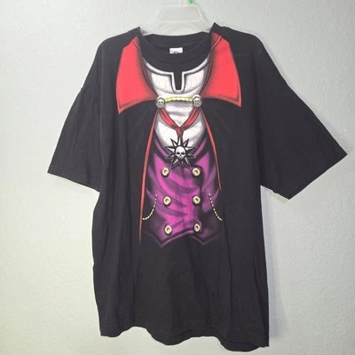 Halloween Vampire Costume Shirt Alstyle Apparel And Activewear Black Mens sz XL - Image 1 of 4