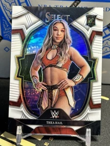2023 Panini Select WWE Concourse White Prizm /125 Thea Hail #7 Rookie RC - Picture 1 of 2