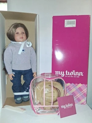 A NICE MY TWINN THE JUST-LIKE-ME DOLL, BROWN EYES BROWN HAIR, in Original BOX - Image 1 of 4