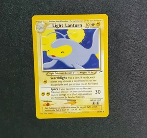 Pokemon TCG Neo Destiny WOTC - Light Lanturn 23/105 Rare LP - Bild 1 von 8