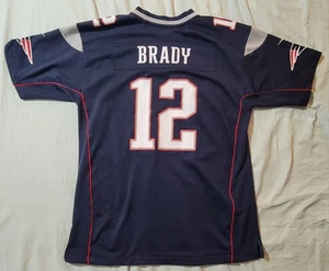 Nike NFL On Field Tom Brady #12 New England Patriots HOME Youth Trikot Gr. XL - Bild 1 von 5
