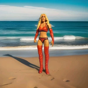 Mattel WWE Basic Main Event 129 Carmella Women’s Wrestling Figur Wrestlemania - Bild 1 von 2