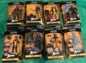 Marvel Legends, X-Men Juggernaut,Complete Set of 8 Figures, Rare - Picture 1 of 6