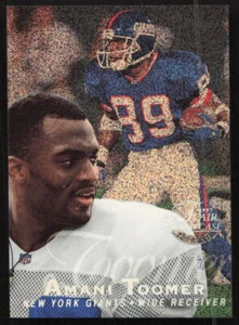 1997 Flair Showcase #57 Amani Toomer New York Giants Row 0 HIGH GRADE - Picture 1 of 2