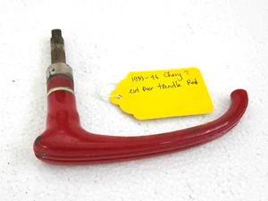 1939 1940 1941 42 43 44 45 1946 Chevy Truck Exterior Door Handle Red Color USED - Picture 1 of 5
