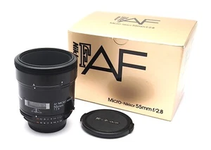 Nikon AF Micro Nikkor 55mm F2.8 AF Mount Lens, Boxed - UK Dealer - Picture 1 of 7