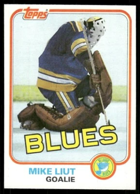 1981-82 Topps - Mike Liut #20 - Image 1 of 2