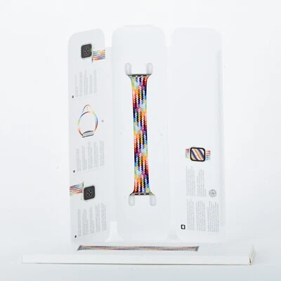 Apple Watch 42 mm 44 mm 45 mm 1-9 SE Pride Edition correa trenzada de bucle individual - tamaño 7 Foto 1 de 4