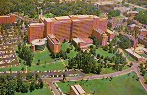 Clinical Center - Bethesda, Maryland Postcard _ 31650 - Aerial View - Imagen 1 de 4