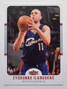 2006-07 Fleer #30 Zydrunas Ilgauskas