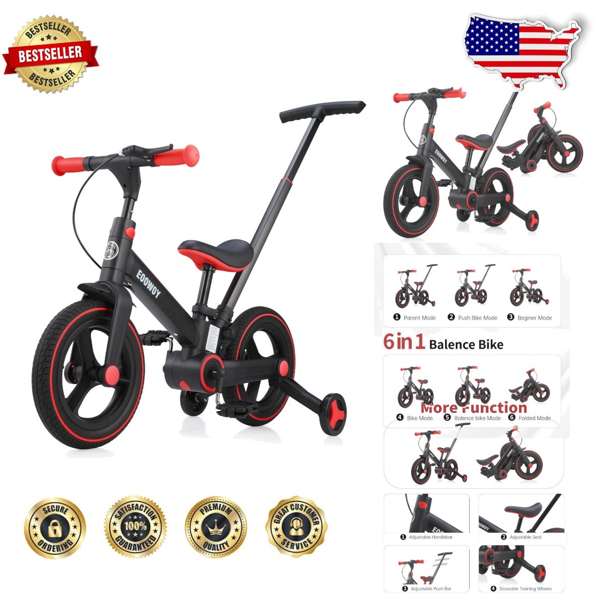 Equilíbrio Bicicletas Para NiÃ±os De Cuatro AÃ±os Triciclo Para