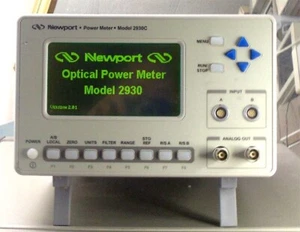 NEWPORT MISURATORE DI POTENZA ottico 2930C solo misuratore a due teste.. no rilevatore con - Foto 1 di 5