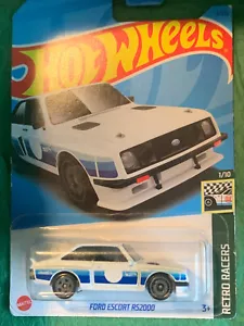 1/64 / Hot Wheels / 1980 Ford Escort RS200 Groupe 2 / Nuerburgring 24h Winner - Picture 1 of 2