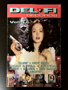 Vintage DEL-FI RECORDS #4 Catalog Hot Rod Music, Surf, Richie Valens Music 36 PG - Picture 1 of 3