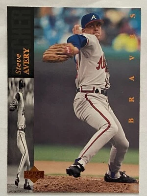 1994 Upper Deck Steve Avery Atlanta Braves #420 - Image 1 of 2