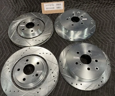 Rotor de freno de alto rendimiento JBR1389 Lexus RX350 RX450 Toyota Sienna Highlander Foto 1 de 4