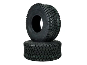 Set of 2 15x6.00-6 Tubeless 4 Ply Turf Tires - Picture 1 of 1