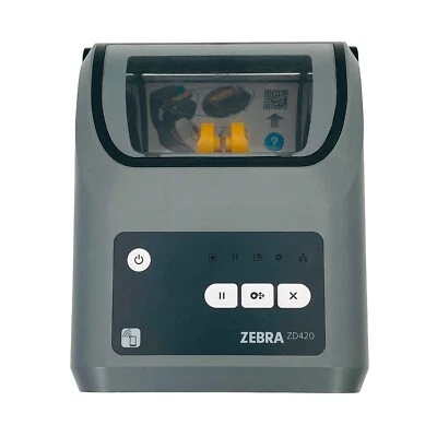Zebra ZD420 Direct Thermal Transfer Label Printer USB BT WiFi 300dpi No Adapter - Image 1 of 4