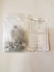 fits 64 65 Barracuda Interior Screw Fastener Kit - Picture 1 of 1