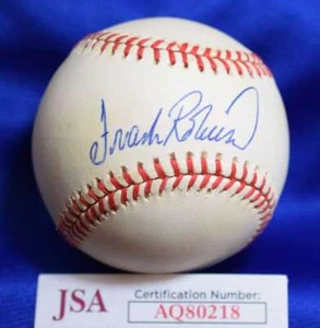 Frank Robinson JSA COA American League Signed Baseball Autograph - Picture 1 of 2