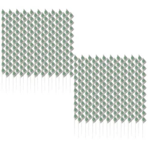 Lawn Care Application Fertilizer Flag Marker Stay Off Grass Marking Flags 400 Pk - Picture 1 of 3
