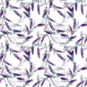 LAVENDEL Blumen Fenster Sichtschutz Folie statisch haftend Haustür Fenster Terrasse Aufkleber - Bild 1 von 4