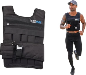 Runfast Pro Gewichtsweste, 40 Lb, schwarz - Bild 1 von 12