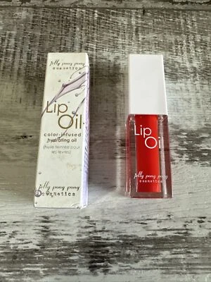 Óleo labial Jelly Pong Pong melancia 0,17 oz/5 ml tamanho completo novo na caixa - Imagem 1 de 4